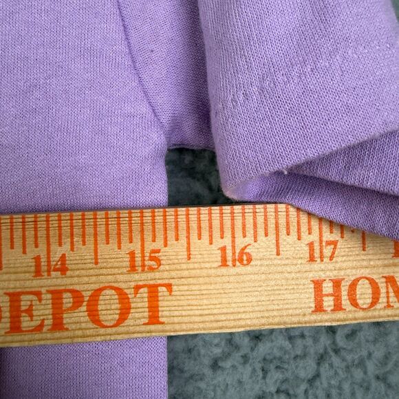 Vintage 1980s Cheers Boston TV Show T-Shirt Velva Sheen Small Purple Rare - Picture 4 of 9